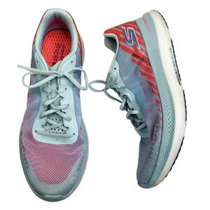 🏷️ Skechers gorun razor excess slate Blue pink Women’s Size 9